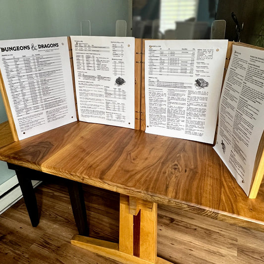 Magnetic game master screen