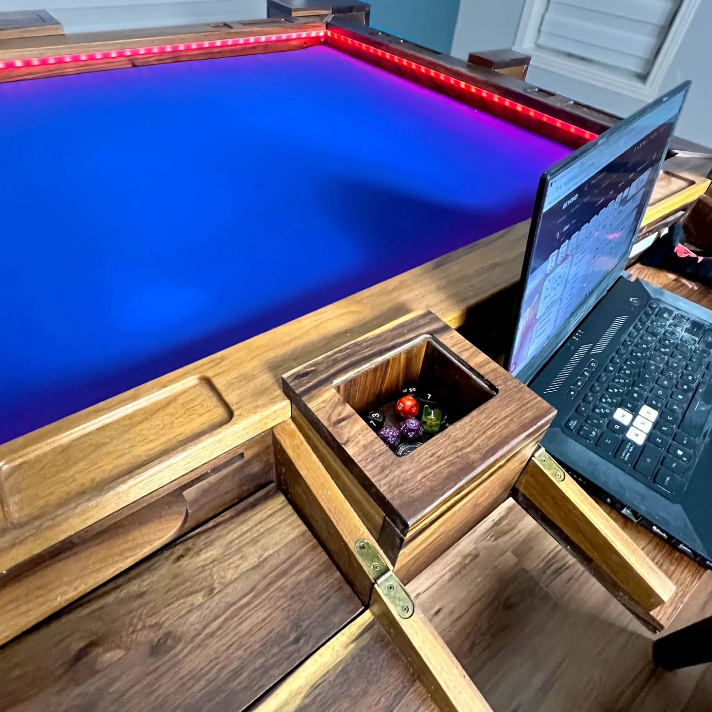 Table Epik en Noyer Noir
