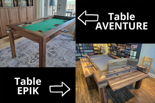 Table Aventure et Table Epik